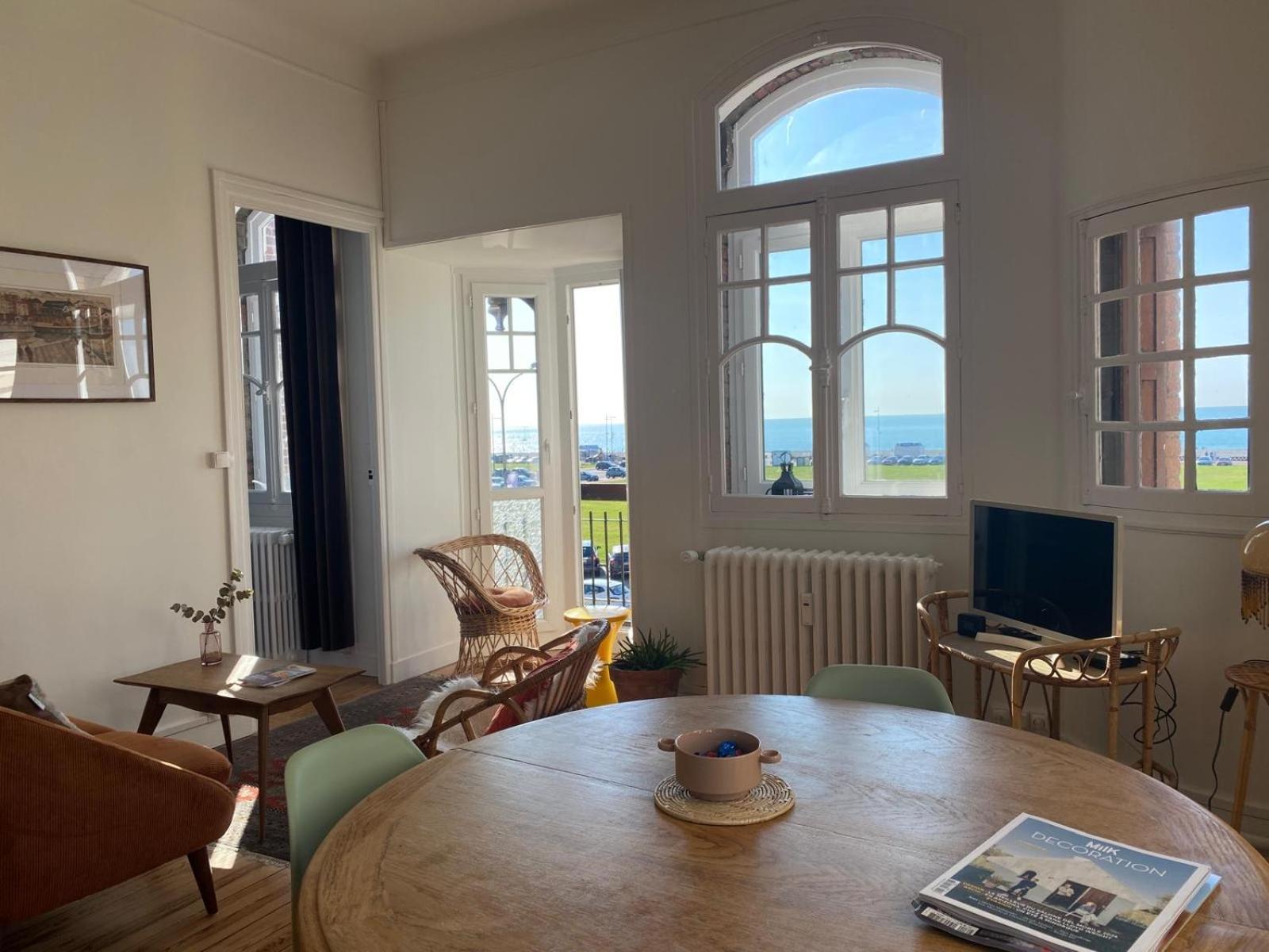 L'Ecume Des Jours Vue Mer Dieppe Zewnętrze zdjęcie